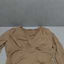 GRACE KARIN Long Sleeve Blouses for Women Dressy Casual, Wrap Tops Work Shirts, 2026 Spring Business Outfits, Large