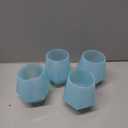 Wine2Go Diamond Silicone Wine Glasses 9oz, 4 Pieces