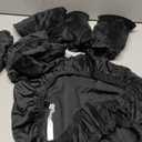 LKXHarleya 4Pcs Universal Chair Slipcover Elastic Dining Room Chair Seat Covers Seat Protector Removable Washable, Black