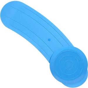 Slide Transfer Board with Turntable, Sliding Board for Smooth, Pain-Free Transfers from Wheelchair to Bed, Toilet, Car, with Non-Slip Trace, for Seniors, Disabled, Patients, 440LBS, Blue (Blue)