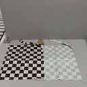 Tiny Twinkle Mess Proof Wet Bags | 2-Pack Reusable Waterproof Wet Bags for Swimsuits | Baby Clothes | Travel & Diaper Bag (Black, Green Checkers)