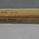 Niche Blinds Cordless Blackout Roller Shades with Valance,White,32" Wx72 H