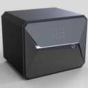 Y-Series Fingerprint Smart Safe Box Security Box with Key,1.2 Cubic,Safety Box for Home