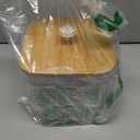 2 Pack Laundry Room Organization Storage Containers 2 Half Gallon Laundry Pod Containers Laundry Detergent Dispenser with Lids and Labels for Laundry Room Organizing