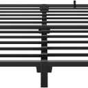 Metal Bed Frame Full Size 6 inch Low Profile Platform Bed Frame, Steel Slat Support, Easy Assembly Bed Base for Bedroom and Home Use