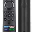 Fire Stick Remote Replacement Control Fit for FireStick 2nd Gen, 3rd Gen, Lite, 4K,4K MAX Fire Cube (1st Gen, 2nd Gen, 3nd Gen), Fire (3rd Gen PendantDesign) 10.9