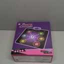 Dance Mat Toys for Kids Ages 3-12, Electronic Dance Pad with Light-up 6-Button | Music Dance with 5 Game Modes, Christmas Birthday Gifts for 3 4 5 6 7 8 9 Year Old Girls