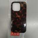 Jusy Compatible with MagSafe Brown Tortoise Shell Print Phone Case for iPhone 16 Pro, Amber Trendy Luxury Magnetic Soft TPU and Hard PC Protective Phone Cover for Women Girls - Tortoise Shell