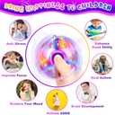 6 Pack Metal Fidget Spinner for Kids and Adults, Fidget Toys for Focus, Stress Relief, ADHD & Anxiety, Sensory Fidget Set for Blue Monday Relief