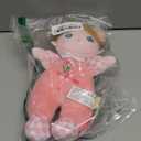 OUOZZZ Soft Baby Doll for 1 Year Old Girl Gifts - Toys for 1+ Year Old Girl Birthday Ideal Baby Valentines Day Gifts Adorable Toddler Girl Toys Tulip Pink 10"