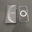 TORRAS Upgraded 360 Rotatable Magnetic Stand for iPhone 17 Pro Max Case, Fit for MagSafe with Ring, Mil-Grade Protection, Camera Control, Anti-Yellowing Slim Case for iPhone 17 ProMax Ostand, Clear