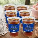 Labrostar 50Pcs Graduation Decorations 2026 Disposable Graduation Cups Congrats Grad Class of 2026 Decorations Graduation Party Supplies 16oz Blue