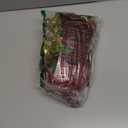 Giant PVC Christmas Decorated Ball Inflatable Outdoor Holiday Yard Decorations - Red Balloon with Letters (32 Inch, 60cm, 1Pcs)