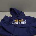 No Not Even Water Fasting Muslim Ramadan Kareem 2025 Pullover Hoodie M