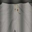 HOTake Men's Linen Shorts Casual Drawstring Elastic Waist Summer Beach Vacation Shorts, Large