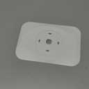 Wall Plate Cover Compatible with New 2025 Ecobee Smart Thermostat Essential, Practical Ecobee Thermostat Trim Kit, Programmable WiFi Thermostat Accessory (1, Pure White)