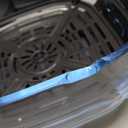 Ninja Crispi Air Fryer, Microwave, Freezer & Dishwasher Safe, Non Toxic Glass Portable Cooking System, 4 QT & 6 Cup Glass Containers with Storage Lids, Easy Meals, Air Fry, Bake, Stone, FN101ST