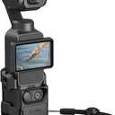 SmallRig Expansion Adapter Accessorie for DJI Osmo Pocket 3, Aluminium Protective Cage, 52g Lightweight Mount for Pocket 3, with Cold Shoe Mount, 1/4"-20 Threaded Toles and Claw Ports