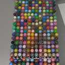 Guangna 288 Acrylic Paint Markers, Brush Tip Acrylic Paint Pens, Quick-Drying Waterproof Ink, for Rock Painting Plastic Wood Canvas Glass Ceramic Metal Art Crafts Supplies Gift