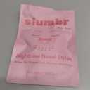 Slumbr Nasal Strips (60 Count)  Slim Fit Design for Smaller Noses  Extra-Strength Grid Adhesive  Nighttime Comfort, Clear Breathing & Consistent Sleep Routines (for Her  Pink)