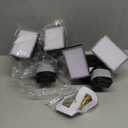 EMANER Dusk-to-Dawn Floodlights with Motion Sensor, 4 Lighting Modes, 2800lm 5000K Daylight White, IP65 Waterproof Outdoor LED Security Flood Light for Porch, Driveway, Garage (Black Fixture, 2-Pack)