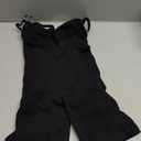 SHAPERX Women's Seamless Shapewear Bodysuit Tummy Control Body Shaper Waist Defining Body Suit (XX-Large-3X-Large, Black (Mid Thigh))