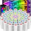 FBZ 300FT Permanent Outdoor RGB Lights - IP67 Waterproof with Smart App Control Remote,DIY Scene Modes, Music Synchronization,Eaves Lights for Garden Decor,Deck,Christmas