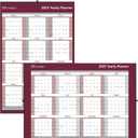 Brownline 2025 Yearly Reversible/Erasable Wall Calendar, 12 Months, January to December, Horizontal/Vertical, 32" x 48", Laminated (C177468-25)
