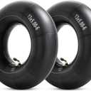 Heavy Duty 13x5.00-6" Inner Tubes, Exact Replacement 5.00-6/4.00-6 Tire Tube with TR87 Bent Valve Stem for Razor Dirt Quad, Lawn Mowers, Snow Blowers, ATVs, Go Kart, and More (Pack of 2)