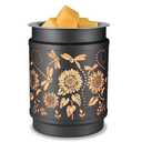 kobodon Wax Melt Warmer Metal Wax Warmer for Scented Wax Electric Fragrance Candle Oil Burner 2 in 1 Wax Melts as Gifts for Moms Grandma Women Girls(Sunflower)