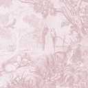 Dimoon 17.3" X 98.4" Peel and Stick Wallpaper Pink White Modern Forest Floral Wallpaper Renter Friendly Waterproof Removable Self Adhesive Wall Paper Bedroom Livingroom Cabinets Vinyl