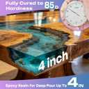 3.3 Gallon Deep Pour Epoxy Resin Kit, 2-4 Inch 2:1 Clear Deep Pour Epoxy