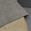 Couch Cover Sofa Covers Washable, Velvet Fleece Sofa Slipcovers for 3 Cushion Couch, Non-Slip Furniture Protector for Dog Pet, L Shaped Recliner Sectional Couch Cover Taupe,36"X71"(Only 1 Pcs)