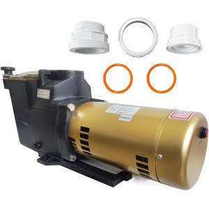 W3SP2610X152S 2-Speed 1.5 HP 220V-230V Inground Pool Pump Replacement for Hayward SP2610X152S Super Pool Pump Dual-Speed for In-Ground Swimming Pools and Spas