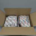 The Honest Company Clean Conscious Diapers for Delicate Skin | Up to 100% Leakproof | Hypoallergenic, Fragrance Free | Gender Neutral | Super Club Box, Size 6 (35+ lbs), 68 Count (Prints May Vary) (So Delish + It's a Pawty)