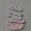 2-8Y Toddler Little Girls Cute White Ruffle Socks Dress Lace Frilly Ankle Cotton School Socks (4-6 Years)