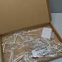 Christmas Tree Lights Battery Operated and USB Powered, Multicolor Light Up Window Christmas Decorations, 3 Packs String Lights for Walls, Windows, Christmas Trees, Eaves, Staircase Decorations