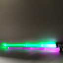 4 Pack of 4 Color Light up Sword Saber with FX Sounds(Motion-Sensitive) and Retractable Handle, Glowing in The Dark Dueling Sword for Kid Adult, Galaxy War Party, Birthday, Halloween Cosplay
