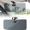 JOYTUTUS Sun Visor for SUV, Polarized Sun Visor Extender for Car, Universal UV400 Car Visor Extension Anti-Glare Easy to Install, Protect from Glare/UV Ray/Stray Light (Medium, 1 PACK)