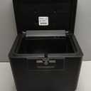 SentrySafe Black Fireproof Document Box with Key Lock, Safe Secures Files and Documents for Home or Office, 0.61 Cubic Feet, 13.6 x 15.3 x 12.1 inches, 1170