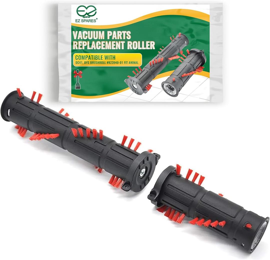 EZ SPARES Compatible Vacuum Parts Replacement Roller for DC41, DYS Brushroll #923940-01 Fit Animal DC41 Multi Floor Exclusive Vacuum Cleaners Bar Attachment