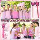 Epakh 30 Set Breast Cancer Awareness Gifts Pink Ribbon Butterfly Ballpoint Pens Bulk and Inspirational Bookmarks Breast Cancer Accessories for Women Public Events Charity Welfare Party Supplies