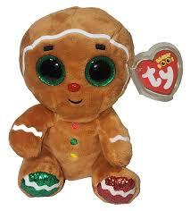 Beanie Boo Gingerbread Man Plush Toys