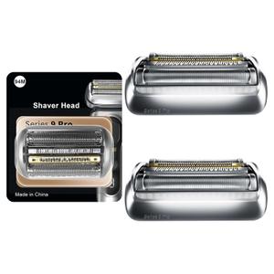94M Series 9 Shaver Replacement Head Compatible with Braun Series 9 Electric Razors 9291cc, 9370cc, 9293s, 9385cc, 9390cc, 9330s, 9296cc (2 pcs)