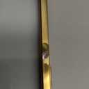 Glass Pressed Flower Frame Handmade, Metal Floating Picture Frame, Double Glass for Tabletop Display, Unique Brass Octagon, Gold, 5x7 Inches (Frame Only) (5L" x 7W")