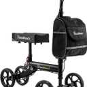 BlessReach Knee Scooter for Adults for Foot Injuries, 8'' Rubber Wheels