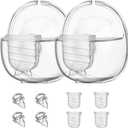 Wearable Breast Pump Replacement Parts Compatible with S32 Wearable Breast Pump, Include Duckbill Valve, Silicone Diaphragm, 24mm Flange, Milk Collector Cup, 2 Sets