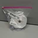 TONIFUL 4 Inch Wide White Solid Satin Ribbon 22yd Fabric Large Ribbon for Cutting Ceremony Grand Opening Sashes Table Car Bows Floral Sewing Craft Gift Wrapping Wedding Party Decoration Halloween