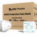 Daddy's Choice KN95 Protective Face Mask 20pcs/box, 960pcs/carton, 48 boix