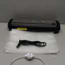 MEGAWISE 2025 Powerful Vacuum Sealer Machine | Compact Design | OneTouch Automatic | Seal in 1020 Seconds | Dry, Moist, Wet, and Cold Modes | With 10 Vacuum Bags & Builtin Cutter (Grey)